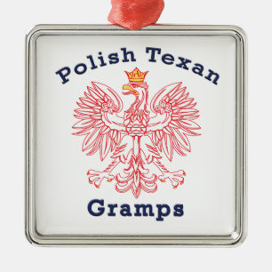 Ornamento De Metal Grampos de Águia Texana Poloneses