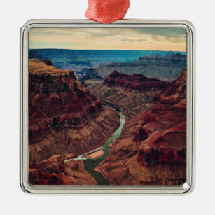 Ornamento De Metal Grand Canyon National Park Arizona, Rio Colorado