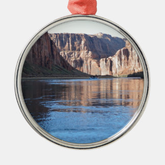 Ornamento De Metal Grand Canyon sul o Rio Colorado da borda