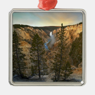 Ornamento De Metal Grande Canyon do Yellowstone, Yellowstone