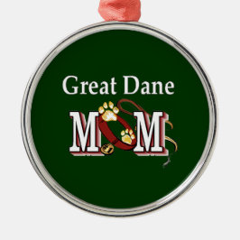 Ornamento De Metal Grande Dane Mãe Difts