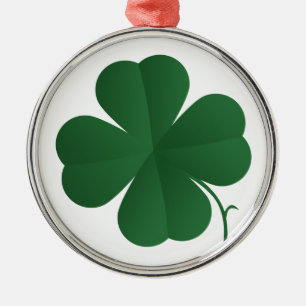 Ornamento De Metal Grande Shamrock