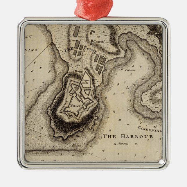 Ornamento De Metal Grenada (Frente)