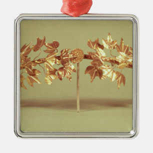 Ornamento De Metal Grinalda do louro, Mycenae