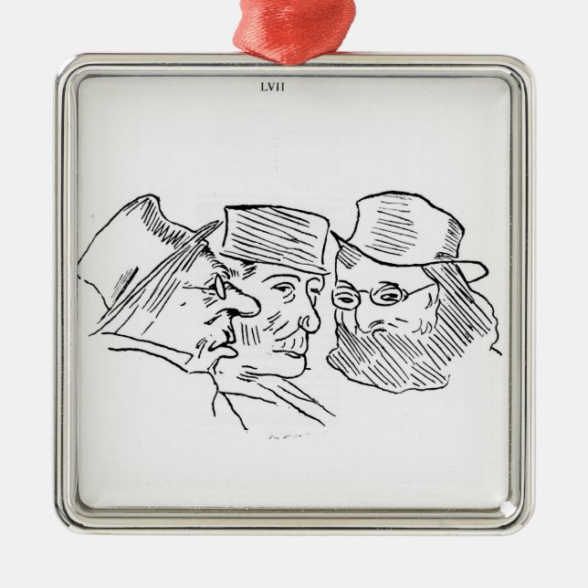 Ornamento De Metal Grotescos (Frente)