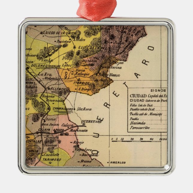 Ornamento De Metal Guanajuato, México (Frente)