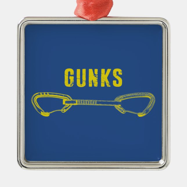 Ornamento De Metal Gunks Quickdraw de Escalada (Frente)