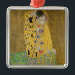 Ornamento De Metal Gustav Klimt "O Beijo"<br><div class="desc">A obra-prima de Gustav Klimt: "O Beijo". "O Beijo", criado pelo pintor austríaco Gustav Klimt. É considerado o trabalho mais famoso dele. Ele a pintou entre os anos de 1907 e 1908, que foram o ponto alto de seu "Período do Ouro", quando pintou uma série de obras utilizando a folha...</div>