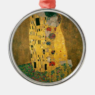 Ornamento De Metal Gustavo Klimt //o beijo //Der Kuss