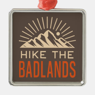 Ornamento De Metal Hackeou O Sunburst De Badlands