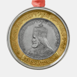 Ornamento De Metal Haile Selassie Jah Rastafari Reggae Rasta Roots