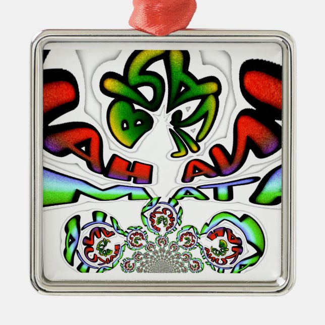 Ornamento De Metal Hakuna Matata Brasil Presente (Frente)