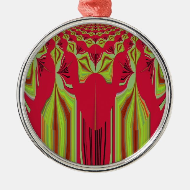 Ornamento De Metal Hakuna Matata design (Frente)