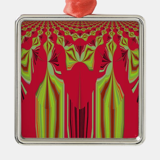 Ornamento De Metal Hakuna Matata design (Frente)