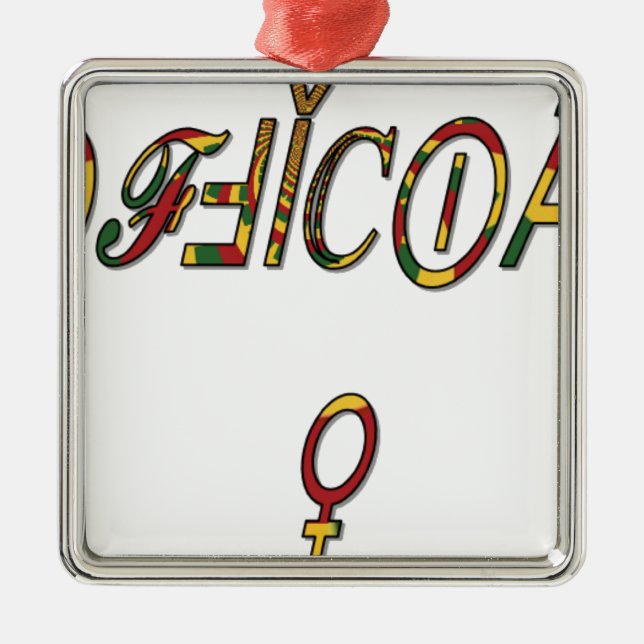 Ornamento De Metal Hakuna Matata Female Oficiais Gifts.png (Frente)