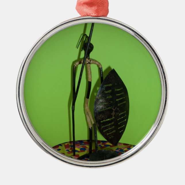 Ornamento De Metal Hakuna Matata Kenya Maasai.JPG (Frente)