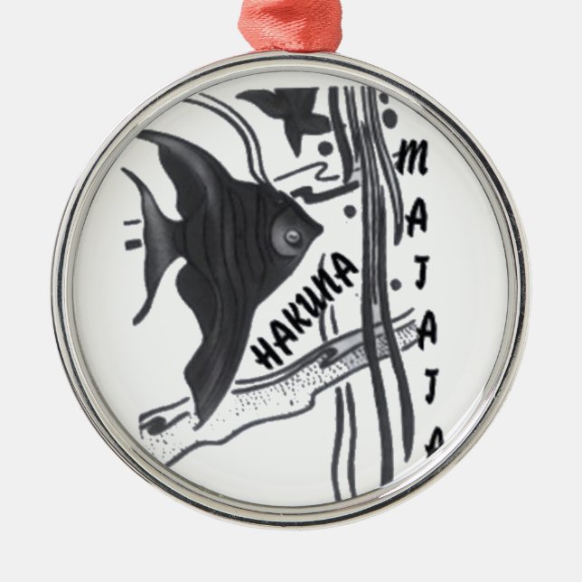 Ornamento De Metal Hakuna Matata Peixe Grande.png (Frente)