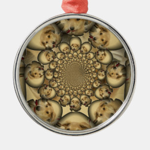 Ornamento De Metal Hakuna Matta Puppies e Cachorros infinitamente che