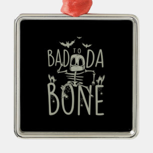 Ornamento De Metal Halloween Gift   Ruim Para O Osso