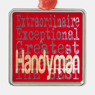 Ornamento De Metal Handyman Extraordinaire