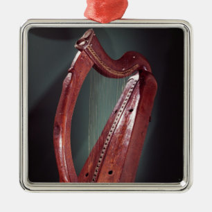 Ornamento De Metal Harpa