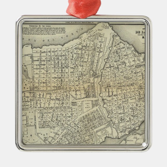 Ornamento De Metal Havana, Cuba (Frente)