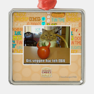 Ornamento De Metal Haz do veggee do Dis o EBIL