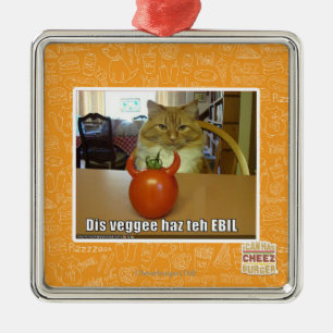 Ornamento De Metal Haz do veggee do Dis o EBIL