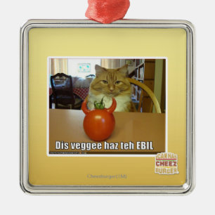 Ornamento De Metal Haz do veggee do Dis o EBIL