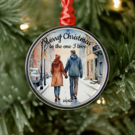 Ornamento De Metal Hedgehogs One I Love (Personalizar as Ruas das Cid