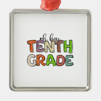 Ornamento De Metal Hei, 10º ano