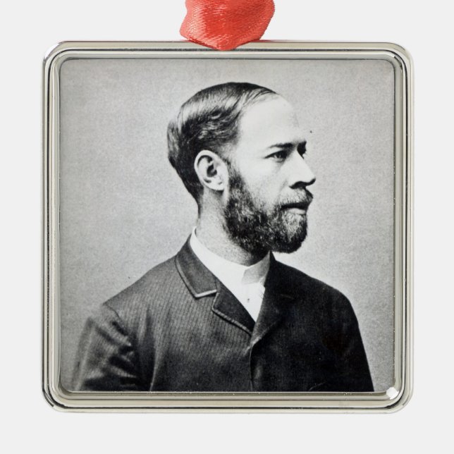Ornamento De Metal Heinrich Rudolph Hertz (Frente)