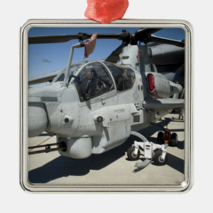 Ornamento De Metal Helicóptero de ataque super da cobra de AH-1Z