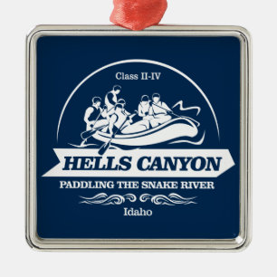 Ornamento De Metal Hells Canyon (rafting2)