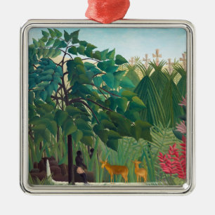 Ornamento De Metal Henri Rousseau - A Quebra d'Água