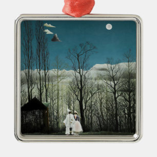 Ornamento De Metal Henri Rousseau - Noite de Carnaval