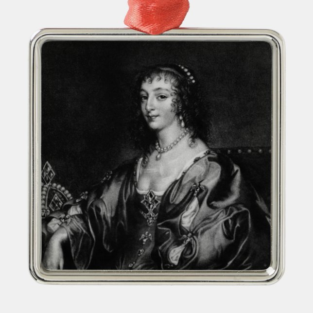 Ornamento De Metal Henrietta Maria (Frente)
