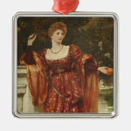 Ornamento De Metal Hesperia (por Frank Dicksee)