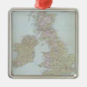 Ornamento De Metal Highroads principais das ilhas britânicas