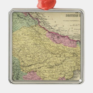 Ornamento De Metal Hindostan ou India britânico 2