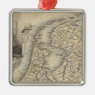 Ornamento De Metal Holanda