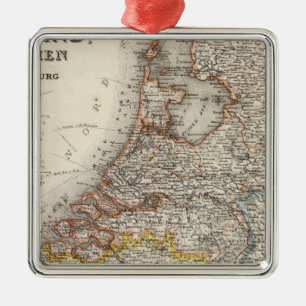 Ornamento De Metal Holanda, Bélgica, Luxemburgo