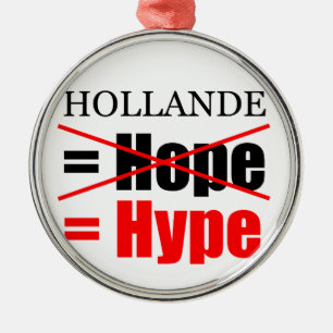Ornamento De Metal Hollande Not Hope = Hype!!!!!!!!!!!!!!!!!!
