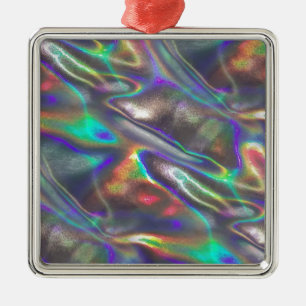 Ornamento De Metal holográfico