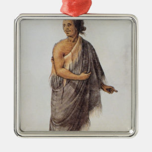 Ornamento De Metal Homem indiano idoso