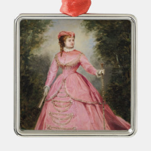 Ornamento De Metal Hortense Schneider 1868