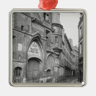 Ornamento De Metal Hotel de Sens, século-cedo de finais do século