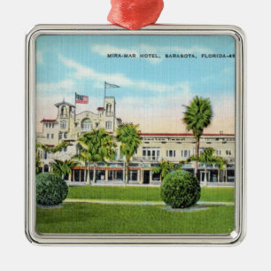 Ornamento De Metal Hotel Mira-Mar Sarasota Mug