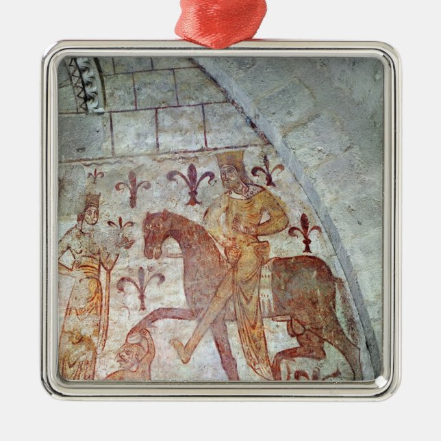 Ornamento De Metal Hugues IX Lusignan (Frente)