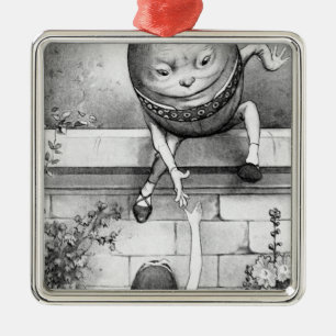 Ornamento De Metal Humpty Dumpty